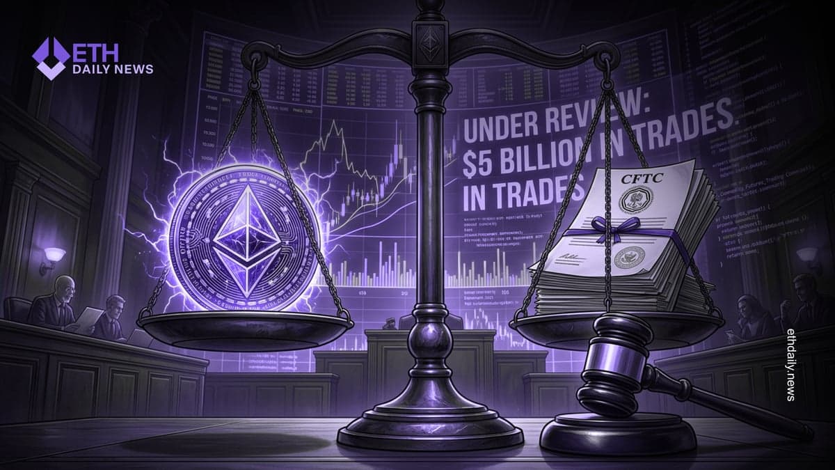 Ethereum Kalshi Market Faces CFTC Review on $5B Trades