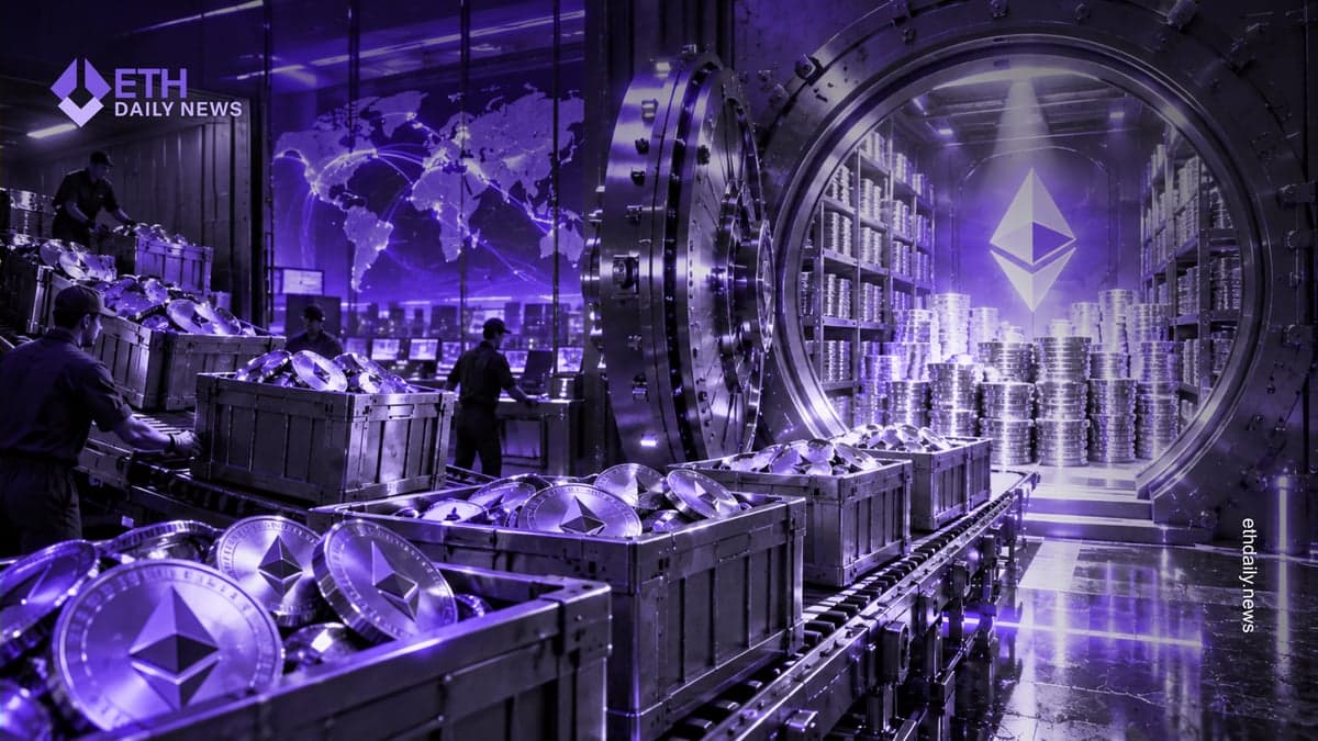 Bitmine Adds 12,535 ETH, Bringing Holdings Above 6 Million